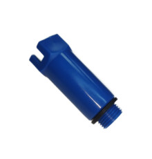 Заглушка ПП длинная  нар. 1/2" синяя