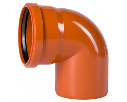 Колено наружной канализации 110x87 Ostendorf KGB