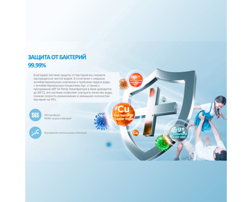 Электрический накопительный водонагреватель Midea MWH50-20SQD-OCEAN