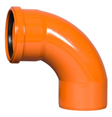 Отвод радиальный наружной канализации 110x87 Ostendorf  KGBD 1М SW