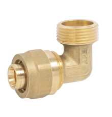 Колено нар. 16x1/2" APE 753 L