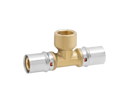 Тройник пресс вн. 16x1/2" APE