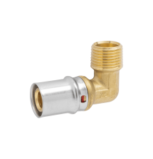 Колено пресс нар. 16x1/2" APE