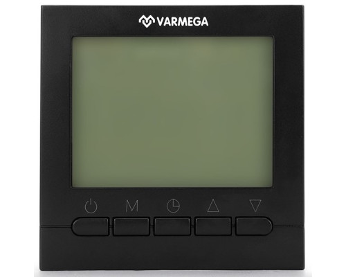 Термостат проводной VARMEGA VM19222 проводной черный