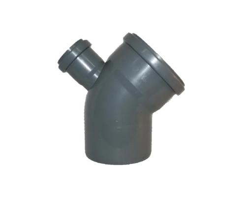 Колено 110х45° с выходом 50мм вверх Armakan