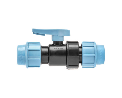 Компрессионный шаровый кран 25 Unidelta