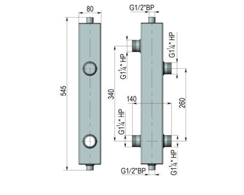 Гидравлическая стрелка ГР 70