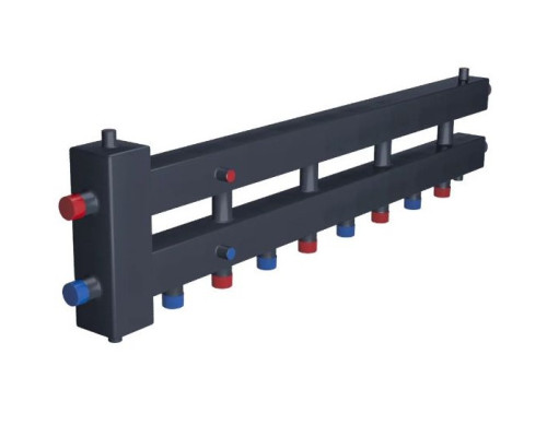 Гидравлическая стрелка RISPA ГРУ+КМГ60-5ВН сталь (гидрострелка+коллектор)