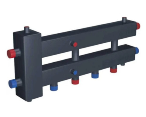 Гидравлическая стрелка RISPA ГРУ+КМГ60-3ВН сталь (гидрострелка+коллектор)
