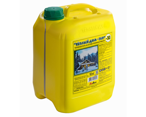 Теплоноситель "Теплый дом - ЭКО" канистра 20кг -30°C (РФ)