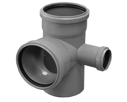 Крестовина 110х110х50х87 двухплоскостная правая Ostendorf HTED для внутренней канализации