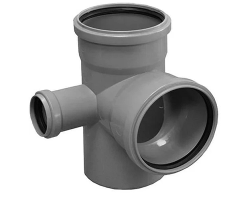 Крестовина 110х110х50х87 двухплоскостная левая Ostendorf HTED для внутренней канализации