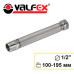 Подводка редукционная из нерж. стали сильфонного типа 1/2" г/ш (100-195 мм) VALFEX