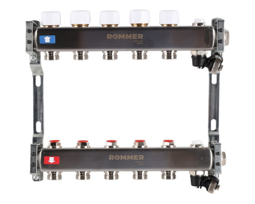 Коллектор для отопления Rommer RMS-3201-000005 5 вых.