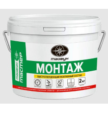 Быстротвердеющий монтажный состав Тайфун Мастер МОНТАЖ 2кг