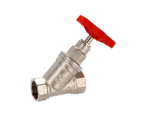 Вентиль прямоточный запорно-регулировочный 3/4" ViEiR GL184