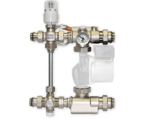 Насосно-смесительный узел для теплого пола ViEiR VR208 30-70°С